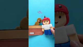 Cute HUNGRY WORM Story vs 99 Nights in Roblox Forest Clay 🦌