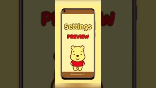 Simple Pooh Free Theme for Huawei screenshot 5