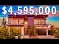 TOURING A $4,595,000 3-STORY MODERN MANSION | Los Angeles Mansion Tour