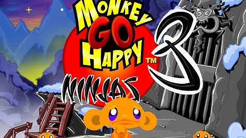 Monkey GO Happy Ninjas 3 Walkthrough