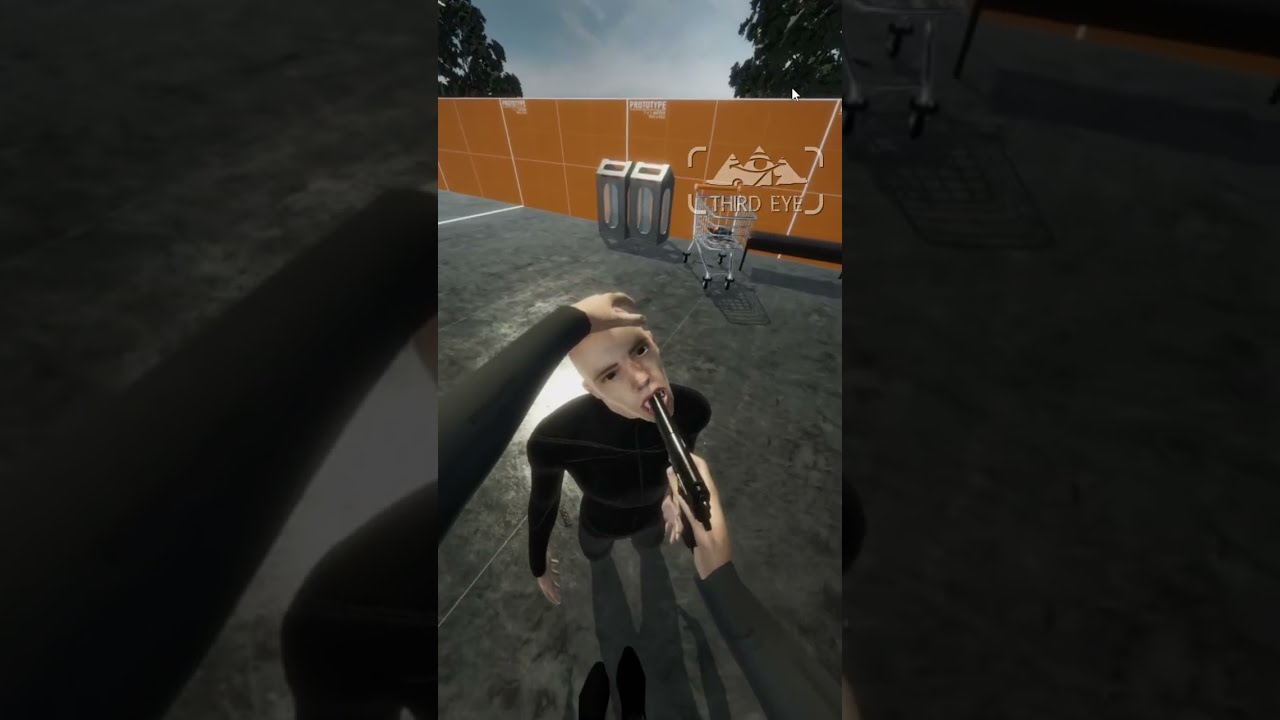 Jaw Bone For My Quest Physics Game Called Project Third Eye VR Shorts