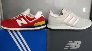 NEW BALANCE 574 против ADIDAS ZX 500. Сравнительный обзор Кроссовок.