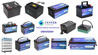 Center Power, OEM Lithium Batteries Factory