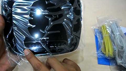 SYS2U.COM - แกะกล่อง Linksys WAG320N - 300 Mbps Wireless-N ADSL2+