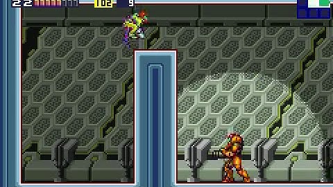 Metroid Fusion- Messing with the SA-X!  (Third Encounter)