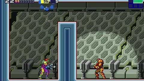 Metroid Fusion- Messing with the SA-X!  (Third Encounter)