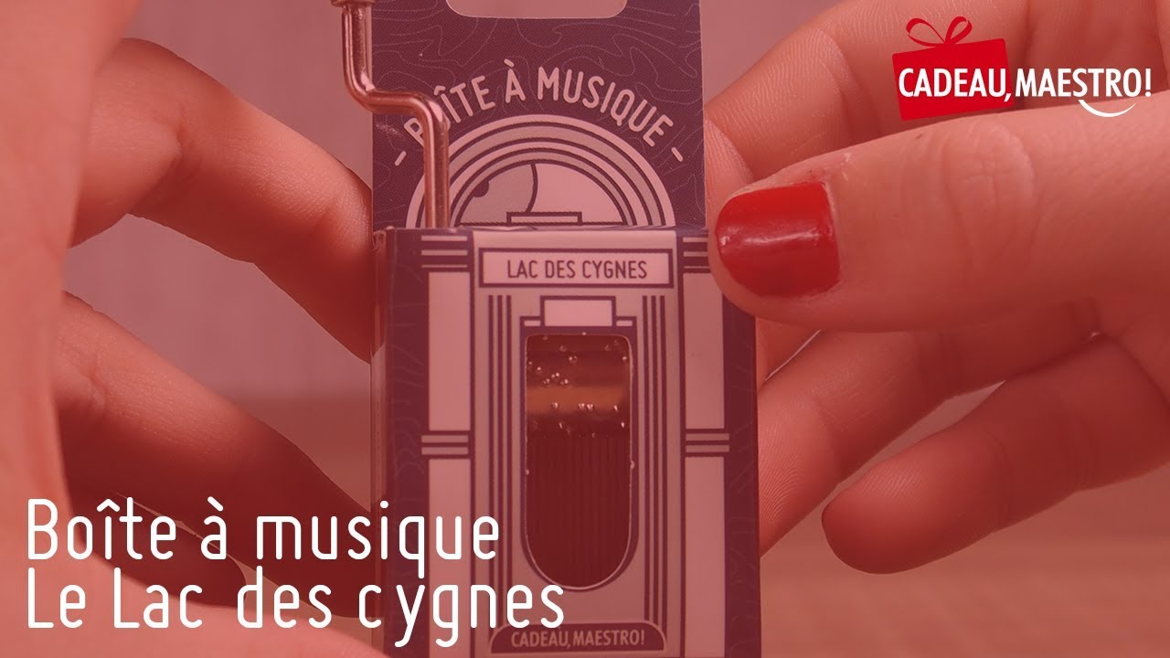 Boîte à musique Le Lac des cygnes