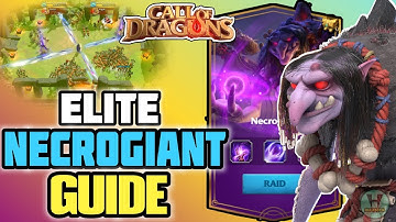 Call of dragons - How to defeat ELITE NECROGIANT | Ultimate guide
