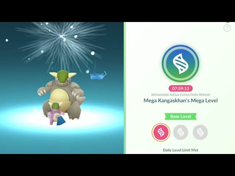 Shiny Mega Kangaskhan brings new feature to Mega evolution