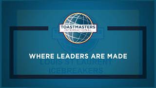 become a member of   our Toastmaster club