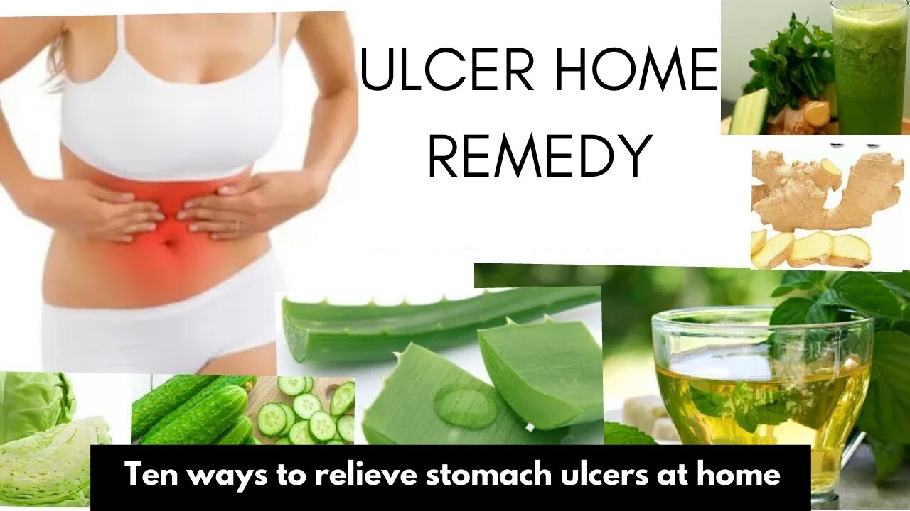 Ulcer Home Remedy Ten Ways To Relieve Stomach Ulcers At Home Youtube