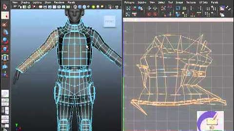 Maya 2011Unfolding Uv Mapps Part 1