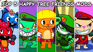 Top 5 Happy Tree Friends Mods in Friday Night Funkin'