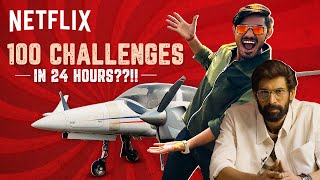 @CrazyXYZ Takes Up The RANA NAIDU Challenge | 100 Problems SOLVED In 24 Hours? | Netflix India