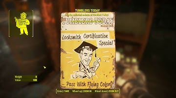 Fallout 4 - Railroad 06 Memory Interrupted #2 Malden Center, Tumblers Today