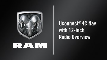 Uconnect 4C Nav with 12-inch Radio Overview | How To | 2020 Ram 2500-3500