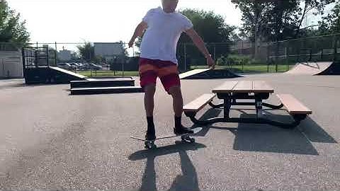 Perfect Picnic Table to Skate
