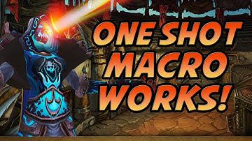 CARTOONZ FROST MAGE ONE SHOT MACRO TESTED IN ARENA! - 5.0.4 PvP