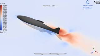 🐟 Fish Swimming Simulation in ANSYS Fluent | Biomimetic Motion with Dynamic Mesh