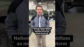 National Guard mobilizes as major winter storm threatens millions across U.S. #shorts