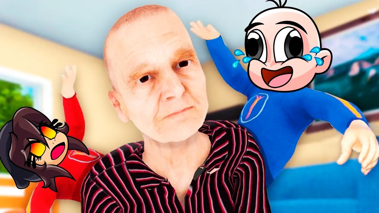 TROLLEA A LA ABUELA MALVADA 😡🔪 BEBE NOOB Y NOOBSI en Granny Simulator MOMENTOS DIVERTIDOS
