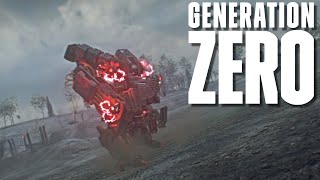 Generation Zero Reaper Boss Fight (4K 60fps)