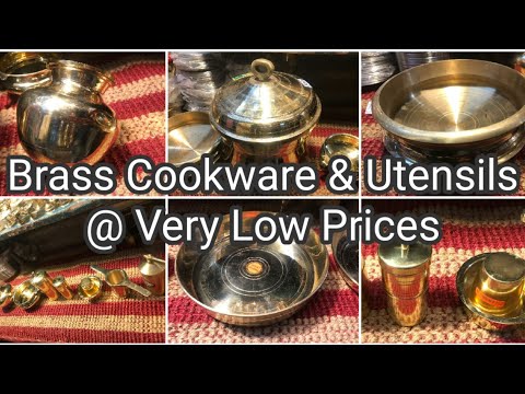 #Brass Cookwares part - 2/வீட்டுக்கு தேவையான பித்தளை வெண்கலம் பொருள்கள் மிக குறைந்த விலையில்