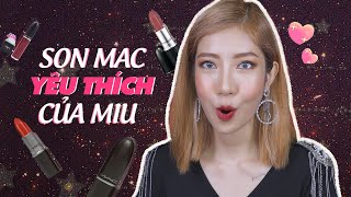 [Giveaway] - Top Những Thỏi Son MAC Yêu Thích Của Vân Miu