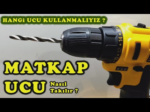 Video: Tornavidaya Matkap Nasıl Takılır? Bir Tornavidada Bir Matkap Nasıl çıkarılır Ve Değiştirilir?