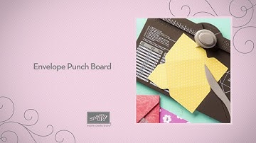 Easy Envelope Making with Paper & Envelope Punch Board | DIY Papercraft Tutorial