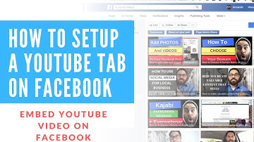 How to setup a YouTube tab on Facebook 2020 [Youtube Video Embeds]