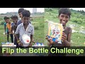 Flip the Bottle Challenge for Lunchbox || #game #help || @ChhotuFoundation ||