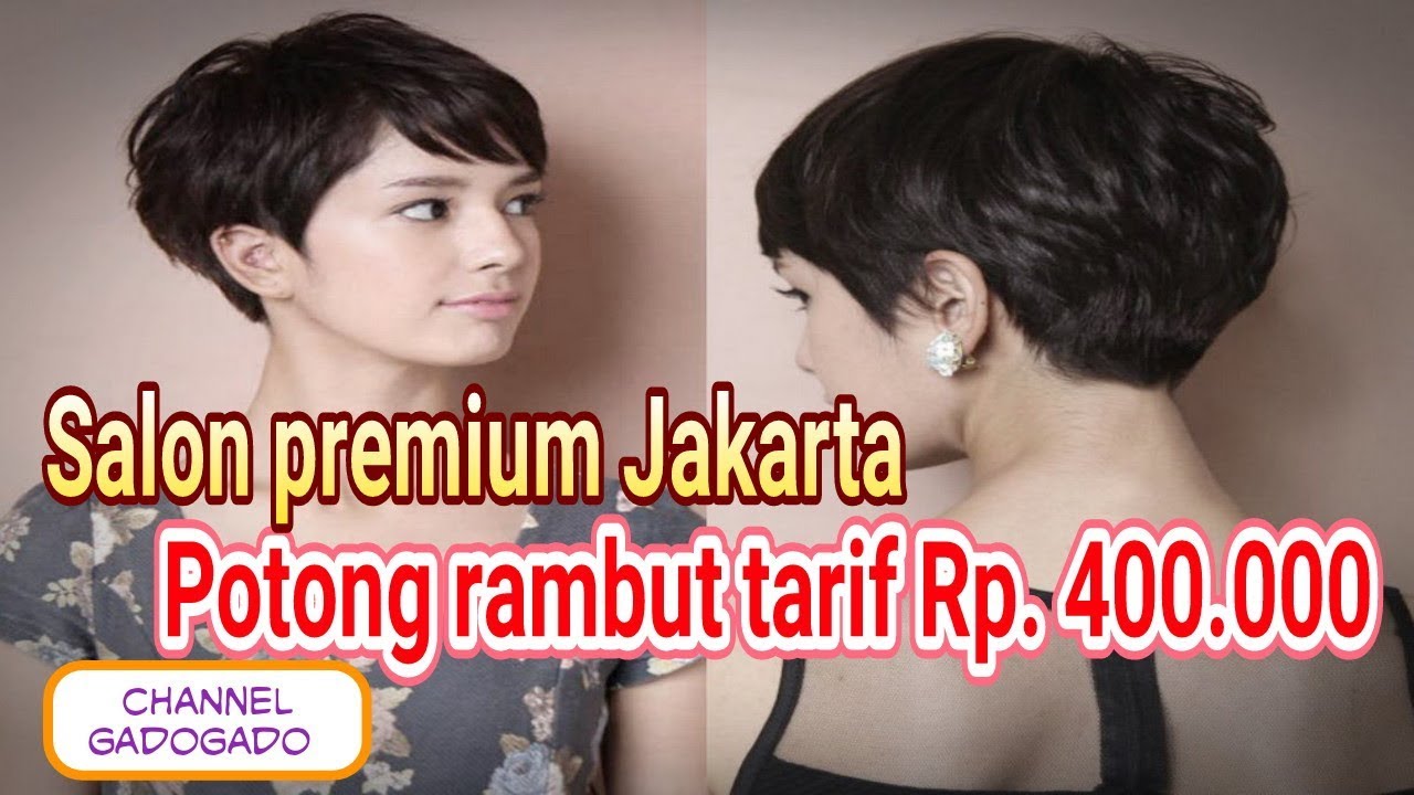  potong  rambut  model  pixy Potong  rambut  pendek  di salon 