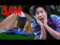 3AM OVERNIGHT TENT 24hrs Challenge #campyoutube