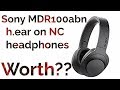 Sony MDR100abn Noise Cancelling Headphones review