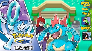 Pokémon Crystal | Episode 23: Objective: Reach the Indigo Plateau [With Dinjo and NW896]