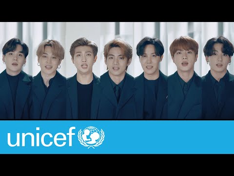 Emotivo discurso de BTS en la Asamblea General de la ONU 2020 | UNICEF