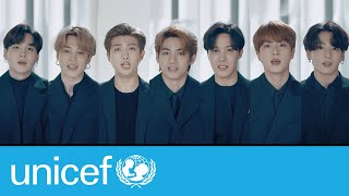 Emotivo discurso de BTS en la Asamblea General de la ONU 2020 | UNICEF
