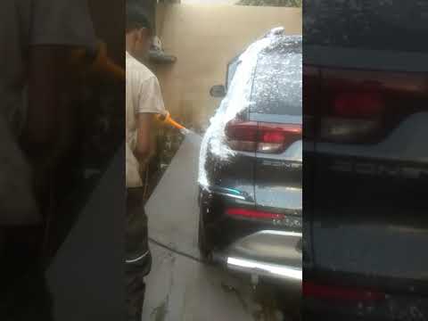 Fome wash in KIA MOTOR