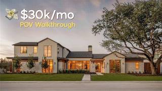POV: Inside a brand new $5M Custom Home Build (Dallas TX) Details