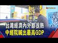 台灣經濟跟天氣一樣熱!中經院大幅上修全年GDP至10.35%智庫最樂觀 曝下半年隱憂｜非凡財經新聞｜20260722