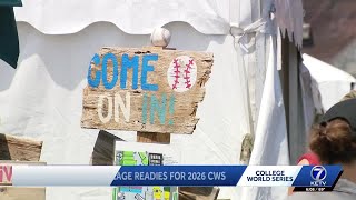 Baseball Village prepares for College World Series in Omaha