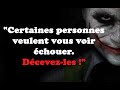 Joker  les meilleures citations de joker 