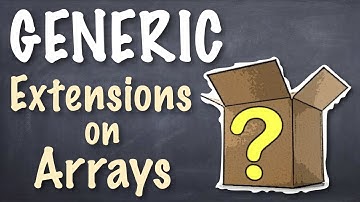 Generic Extensions on Arrays