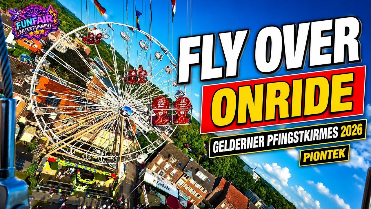 Fly Over Piontek Onride | Gelderner Pfingstkirmes 2026 | FunFair Entertainment
