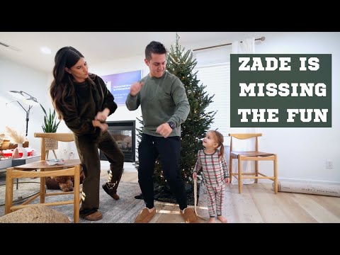 ZADE GOES TO THE URGENT CARE | LAYLA DECORATES THE CHRISTMAS TREE!