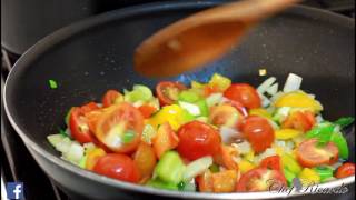 VEGETABLE CORN BEEF & PASTA FROM Chef Ricardo Cooking