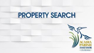 APAO GIS Tutorial | Property Search