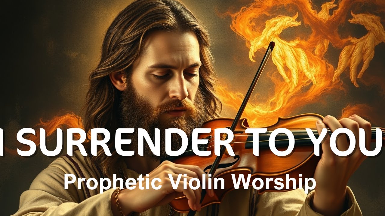 Prophetic Violin Worship | I SURRENDER TO YOU | Deep Soaking Worship ...