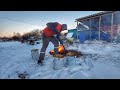 ПЕРЕДЕЛЫВАЮ СТАРЫЙ ДОМ В НОВУЮ БАНЮ! СТРОЮ САМ И ЗИМОЙ! СТЕНЫ ГОТОВЫ...